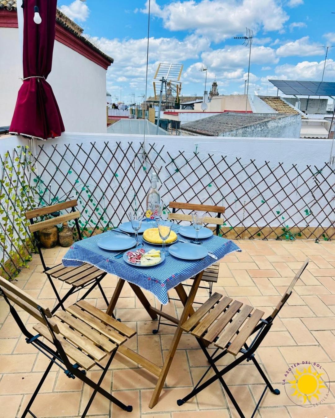La Azotea Del Sol Apartment Севиля Екстериор снимка