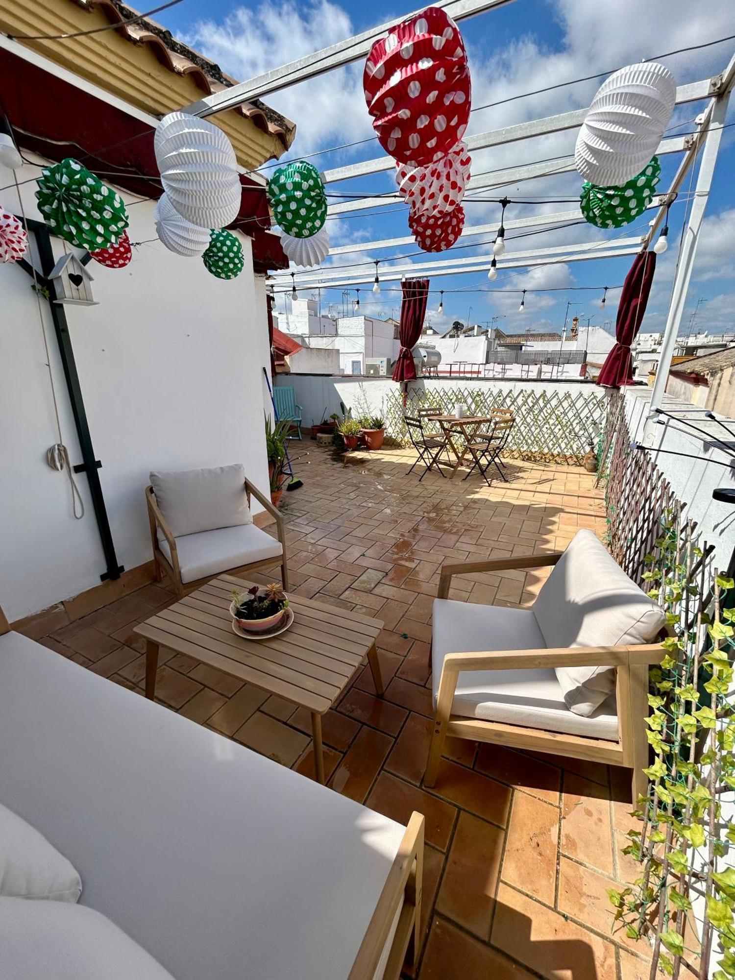 La Azotea Del Sol Apartment Севиля Екстериор снимка